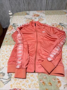 Kappa Women’s Coral Pink Bomber Track Jacket